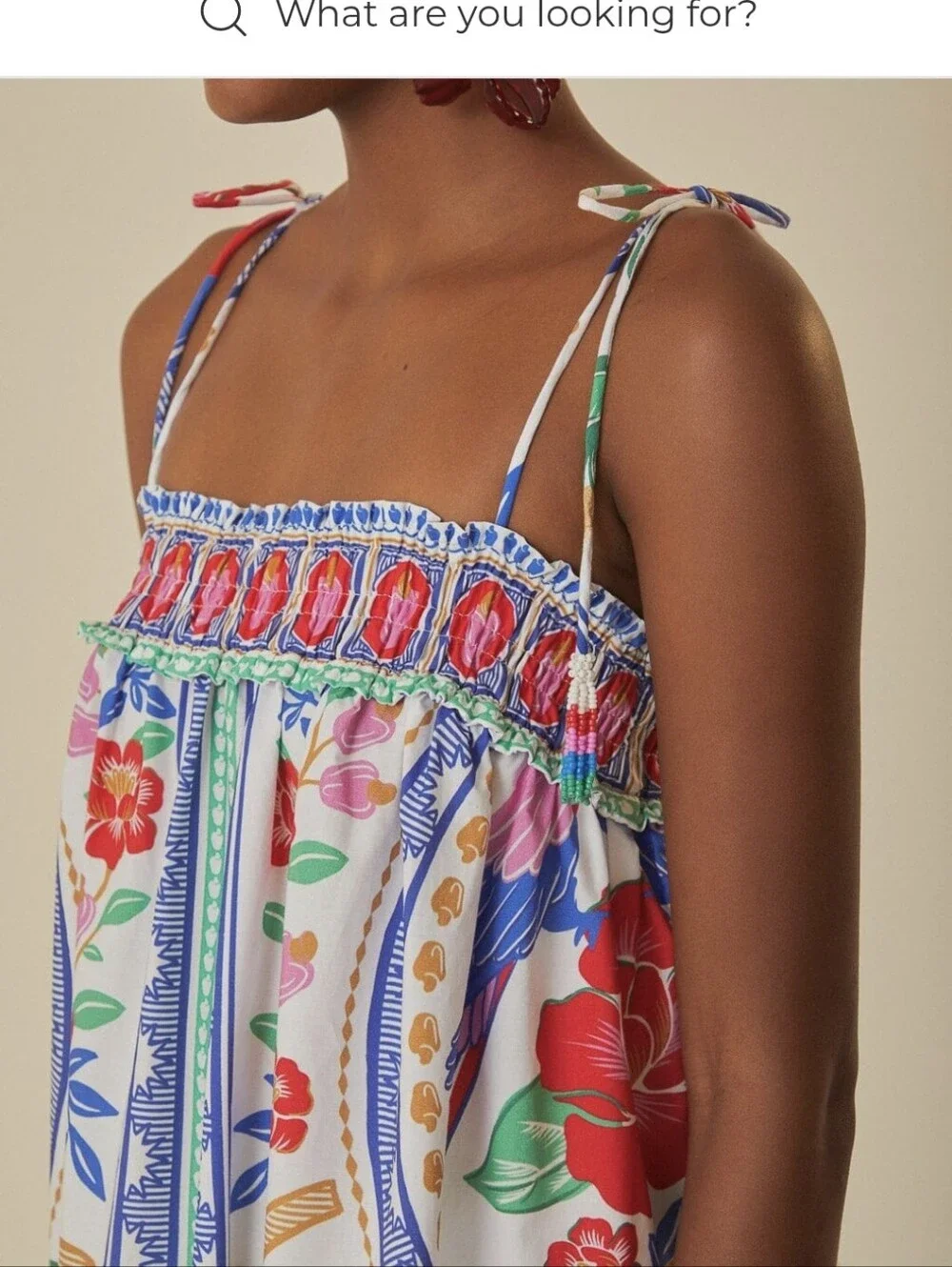 Farm Rio Flowers Beach Midi Dress - Picture 5 of 9